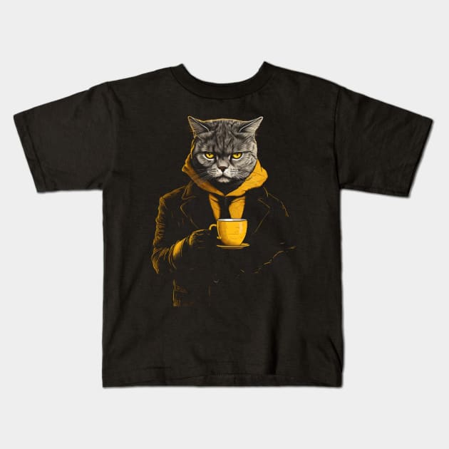 I love British Shorthair Kids T-Shirt by Rocket Girls 